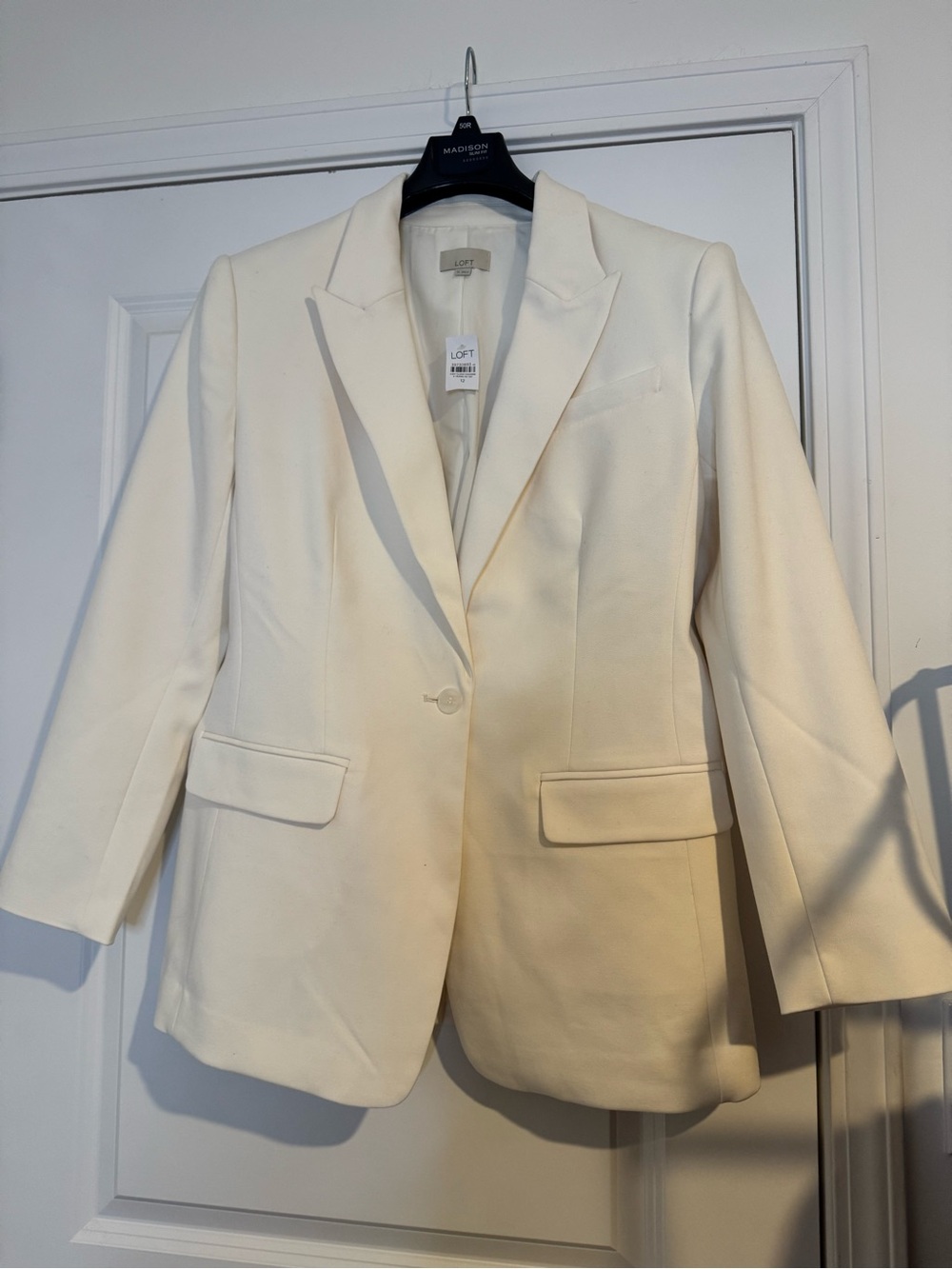 LOFT Off White Blazer - NWT